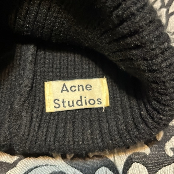 Acne Studios black beanie - Picture 3 of 6